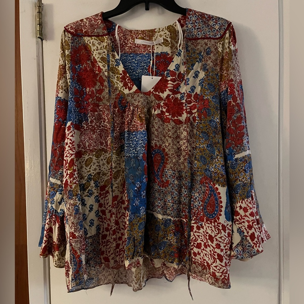 Zara Peasant Blouse - Picture 1 of 5